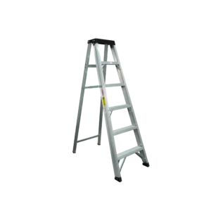 ESCALERA TIJERA UN SOLO ACCESO EN ALUMINIO