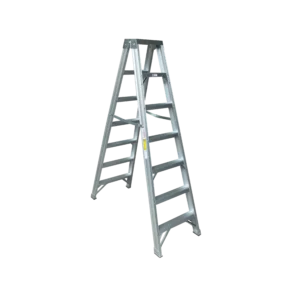 ESCALERA TIJERA DOBLE ACCESO EN ALUMINIO