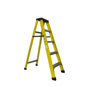 ESCALERA TIPO TIJERA UN SOLO ACCESO EN FIBRA DE VIDRIO